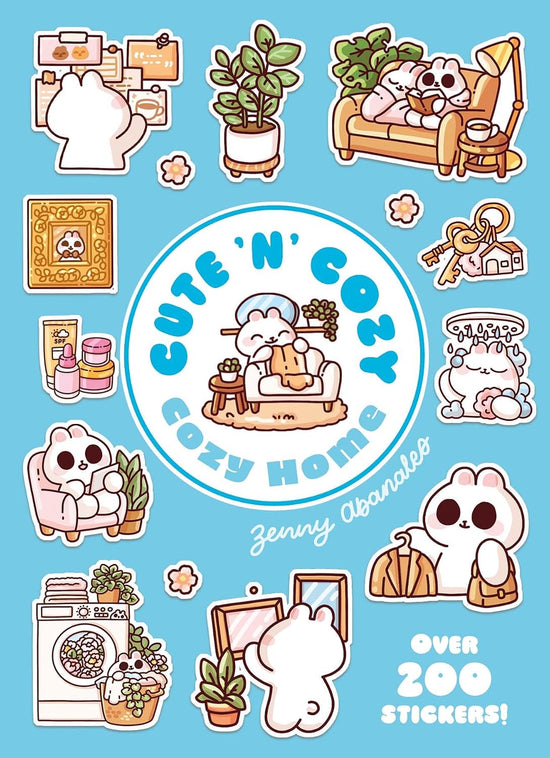Cozy Home: A Cute 'n' Cozy Little Sticker Book