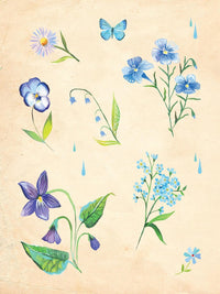 Wildflower Picnic Sticker Book: 100+ Stickers of Fresh Fruits, Flowers, and Gingham Galore!
