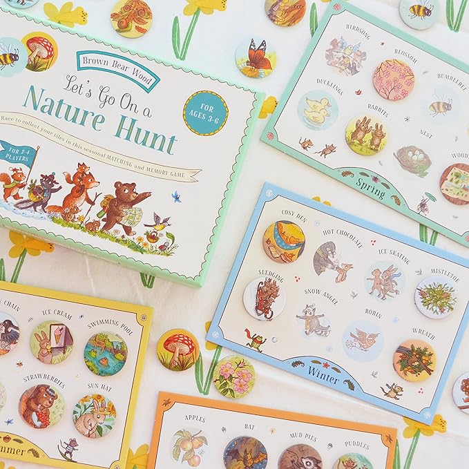 Let's Go On a Nature Hunt: Matching and Memory Game