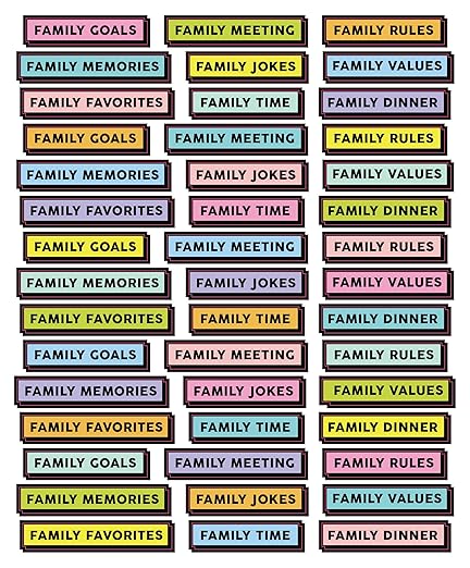 So. Many. Planner Stickers. For Busy Parents: 2,650 Stickers to Organize Your Family Calendar (So. Many. Stickers.)