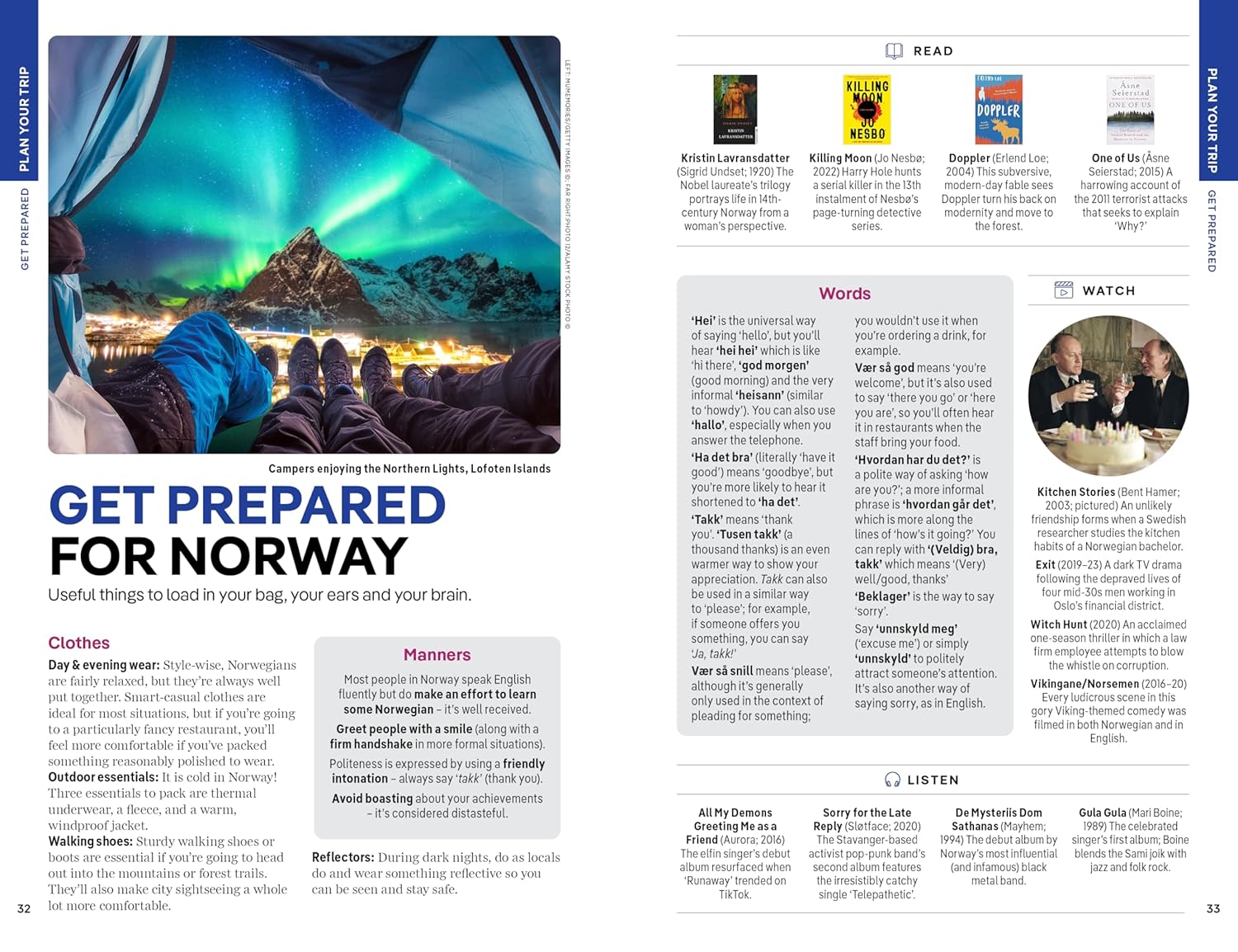 Lonely Planet Norway: Detailed Itineraries