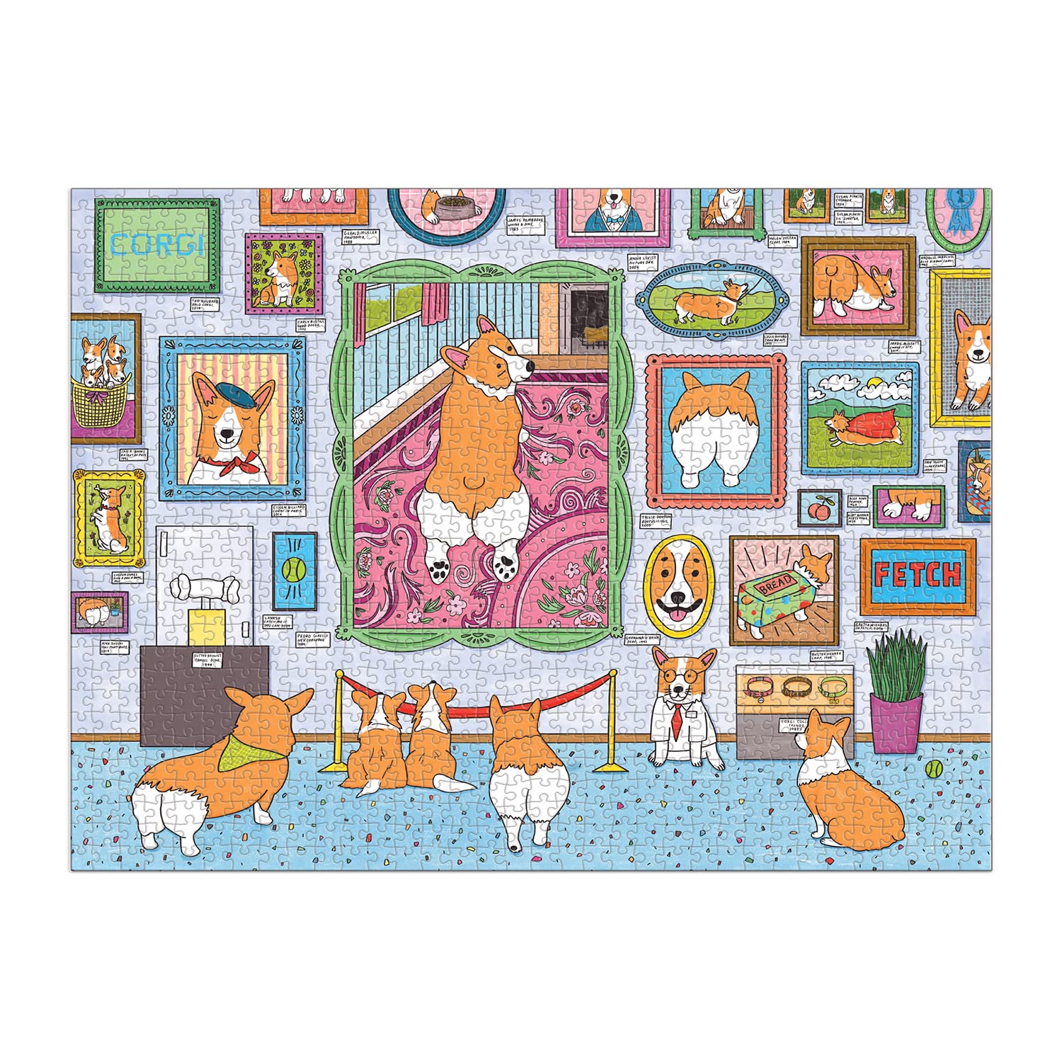Museum of the Corgi 1000 Piece Puzzle
