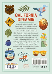 I Love California Sticker Book: 325+ Stickers Celebrating the Golden State (State of Mind Stickers)