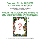 Wild Tropics 1000 Piece Surprise Puzzle