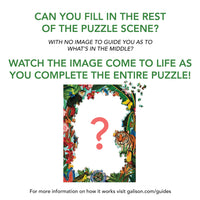 Wild Tropics 1000 Piece Surprise Puzzle