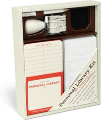 Knock Knock Original Personal Library Kit & Gift for Book Lovers
