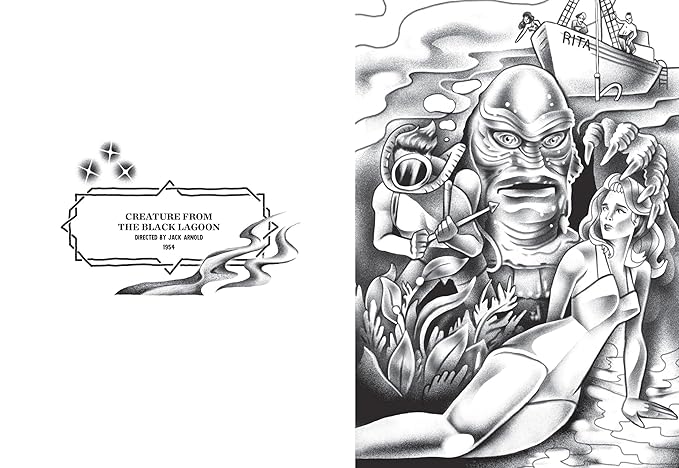 Classic Horror Movies Coloring Book