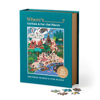Where's________? Curious and Far Out Places 500 Piece Search and Find Puzzle