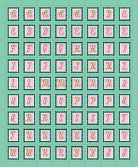 So. Many. Letter Stickers.: 3,820 Alphabet Stickers for Word Nerds (Pipsticks+workman)