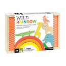 Wild Rainbow Wooden Balancing Toy, Multicoloured