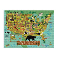 National Parks of America Puzzle: 1000 Piece
