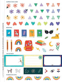 The Kids' Book of Sticker Love: Paper Projects to Make & Decorate