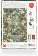 Around the World in 50 Trees Puzzle: 1000 Pieces