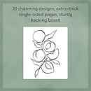 Sweet Life Painting and Coloring Book