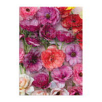 House Puzzzle Ranunculus Greeting Card Puzzle