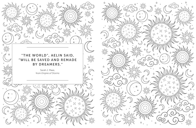 The Romantasy Colouring Book
