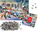 A Book Lover's Christmas 1000 Piece Puzzle: A 1000-Piece Jigsaw Puzzle
