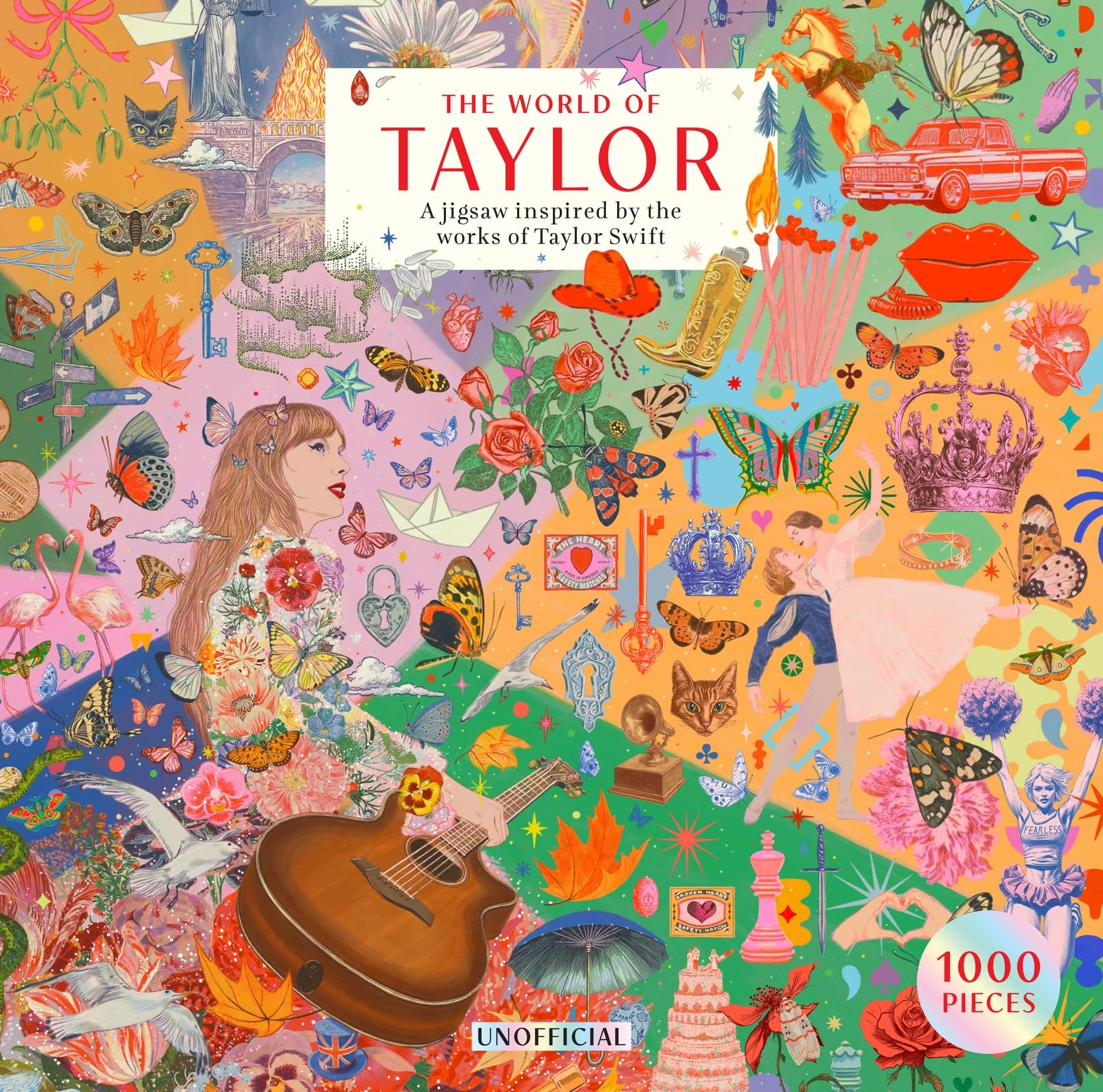 The World of Taylor an Unofficial 1000-piece Jigsaw Puzzle: Inspired by the Works of Taylor Swift (1)