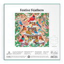 Festive Feathers 500 Piece Foil Puzzle