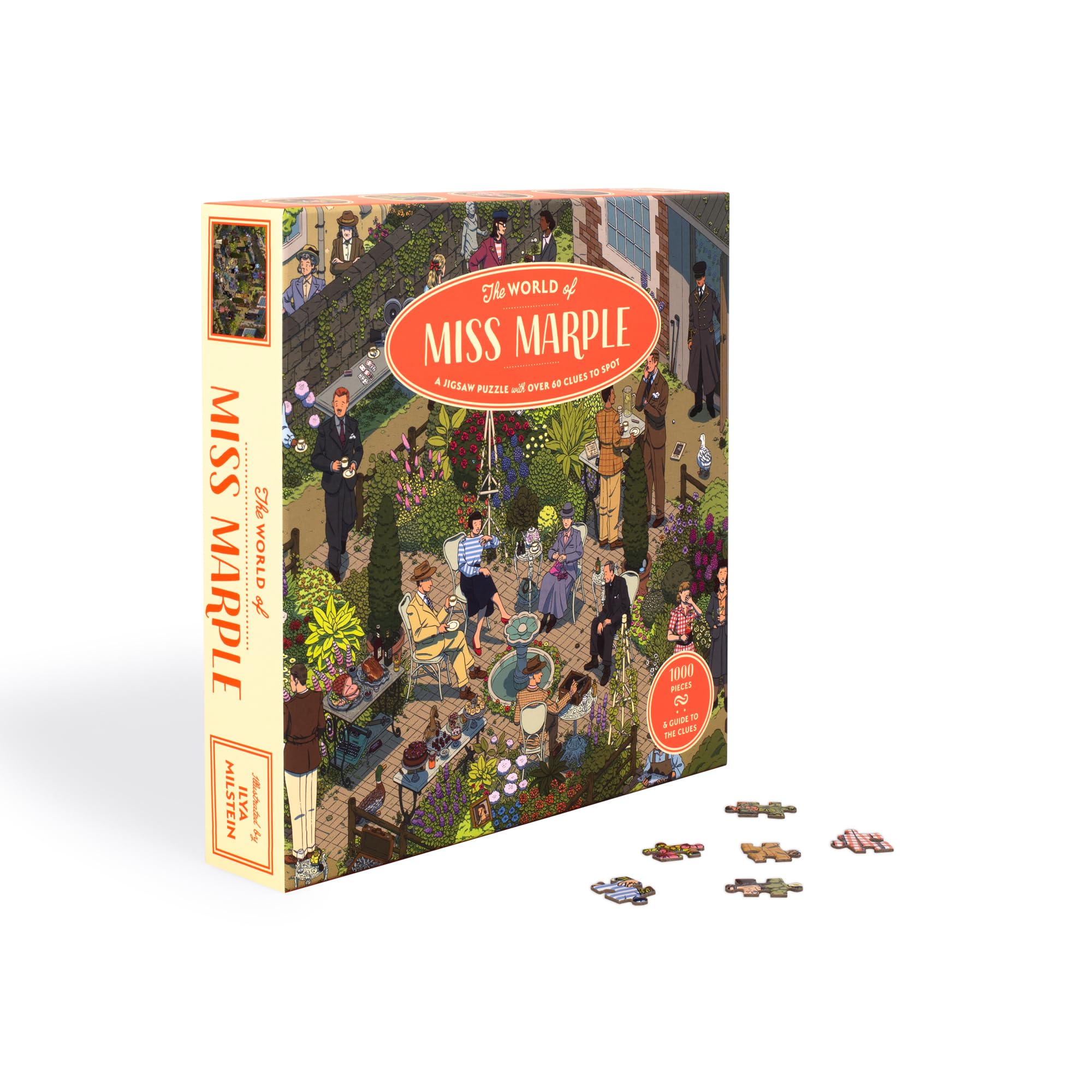 The World of Miss Marple 1000 Piece Puzzle: 1000 Piece Jigsaw
