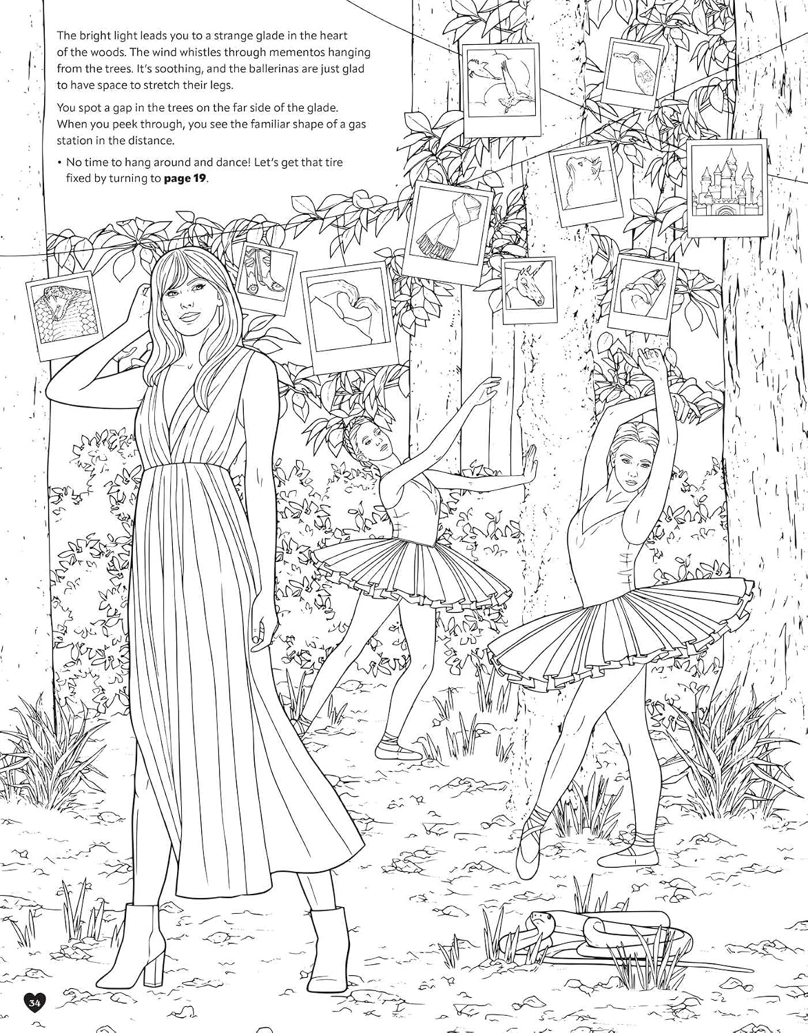 Taylor Swift in Every Era: An Enchanting Coloring Adventure: An Unofficial Coloring Adventure
