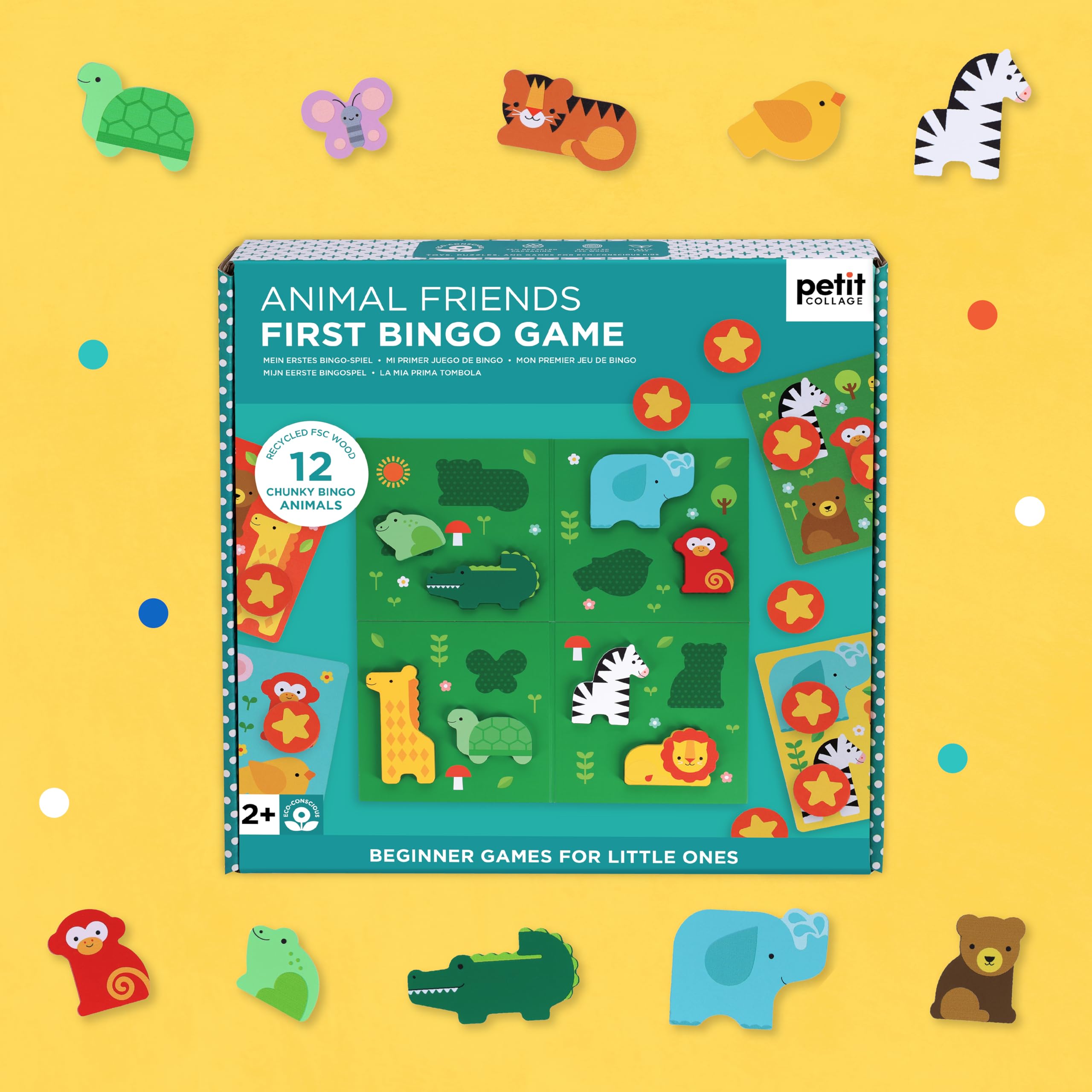 First Bingo Game – Animal Friends