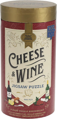 Cheese and Wine - 500 Piece Jigsaw Puzzle