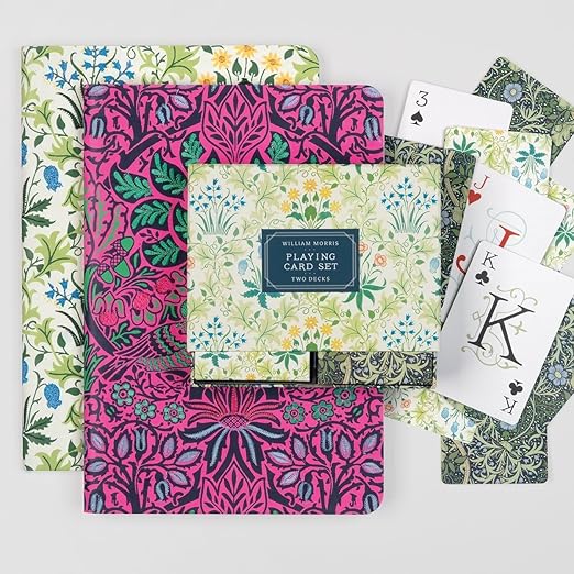 William Morris Dove & Rose Handmade Embroidered Journal