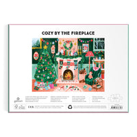 Cozy By The Fireplace – 1000 Piece Jigsaw Puzzle