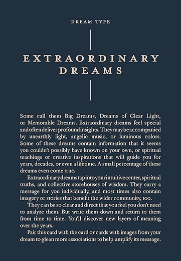 The Little Deck of Dreams: What your sleeping mind is telling you about your waking life