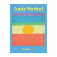 Andy Warhol Sunset 500 Piece Book Puzzle