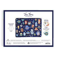 Tea Time 1000 Piece Puzzle With Shaped Pieces