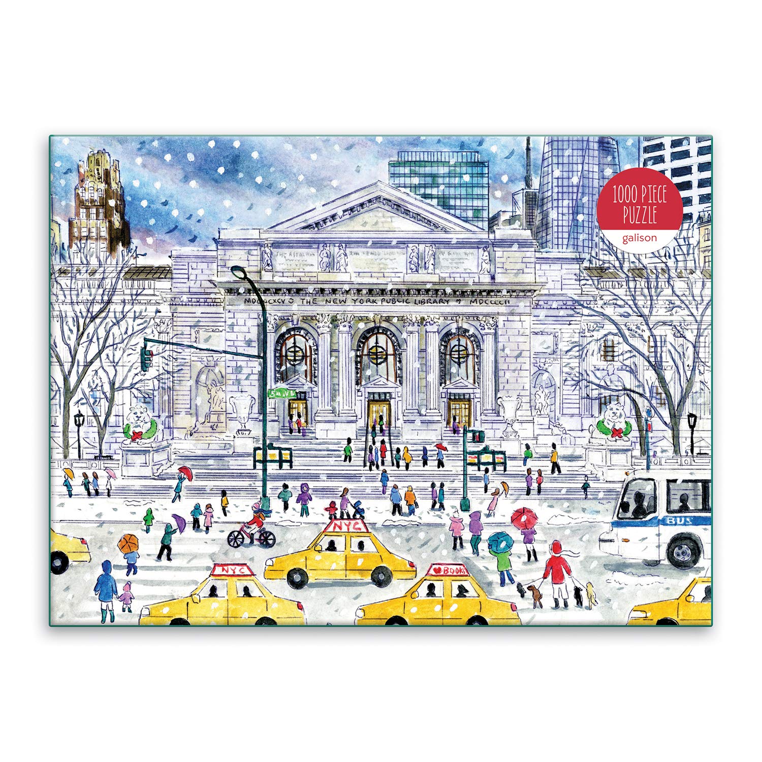 Michael Storrings New York Public Library 1000 Piece Puzzle