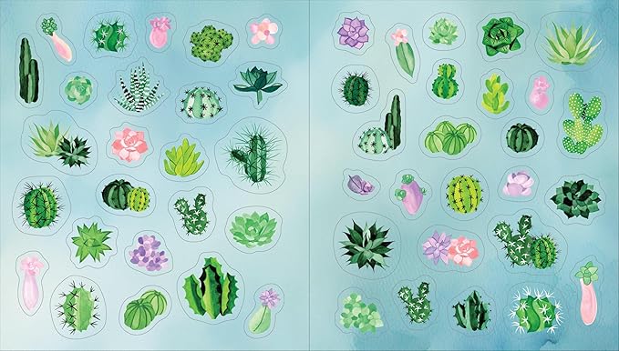 A Plant Lover's Sticker Book