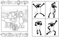 Shaun the Sheep: The Official Colouring Book