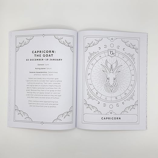 The Astrology Colouring Book