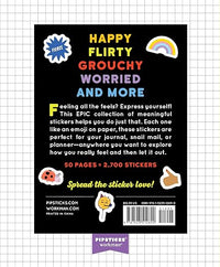 So. Many. Feelings Stickers.: 2,700 Stickers for Every Mood (Pipsticks+workman)