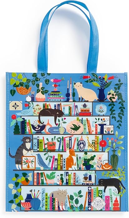 Purrfect Nook Reusable Shopping Bag