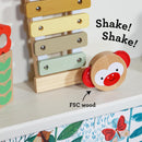 Shake and Play - Wooden Tambourine