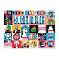 Life Before Social Media 1000 Piece Puzzle