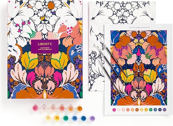 Liberty Glastonbury – DIY Paint by Number Kit