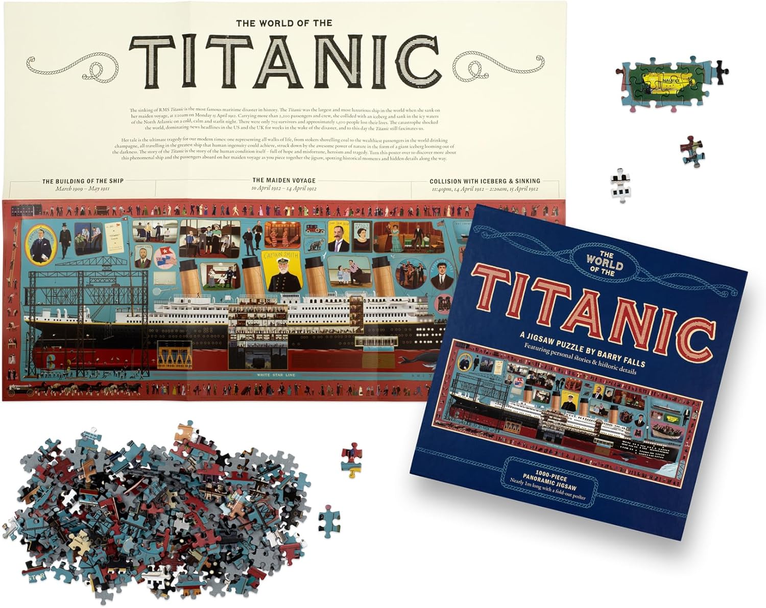 The World of the Titanic a 1000-piece Jigsaw Puzzle