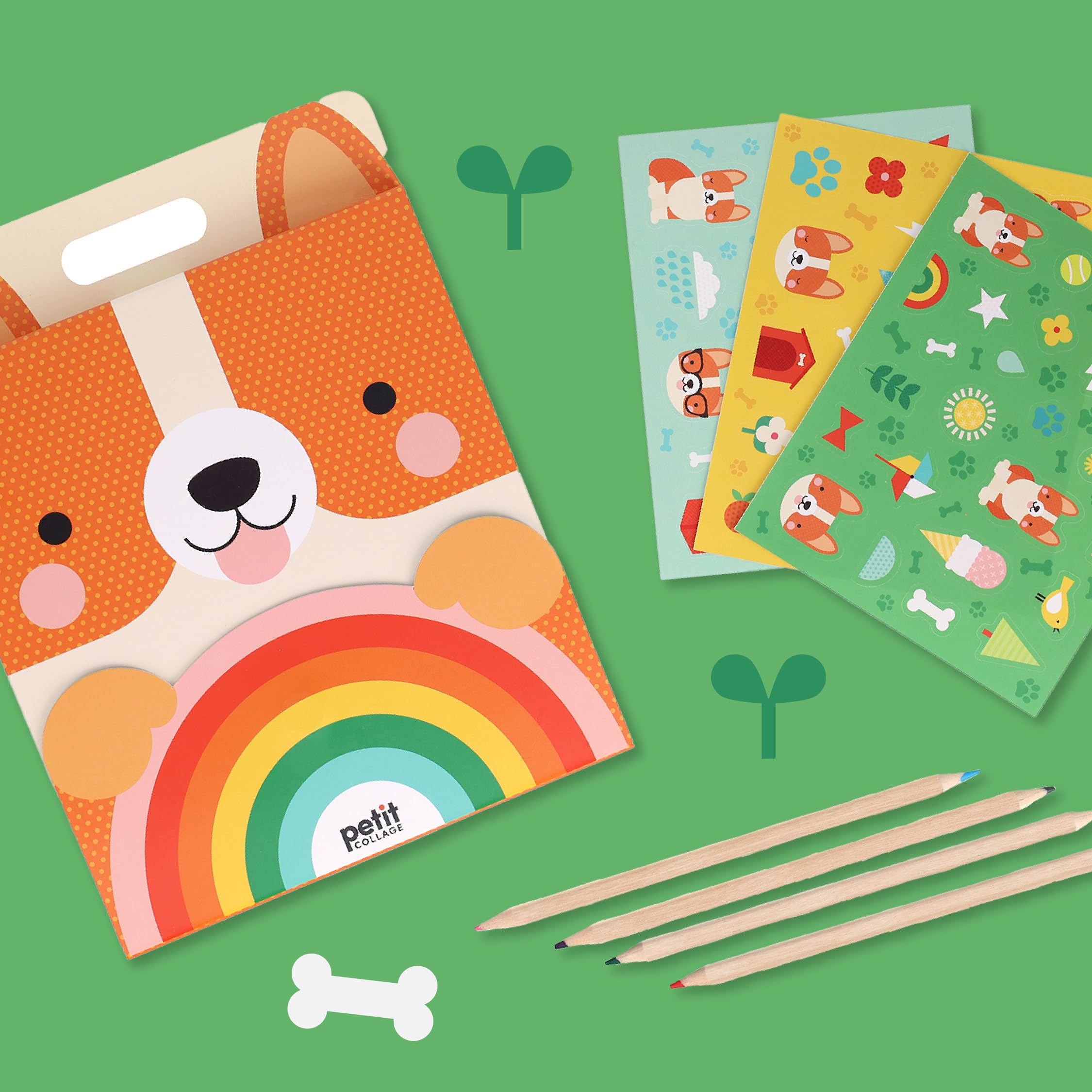 Carry-Along Corgi Sketch Kit