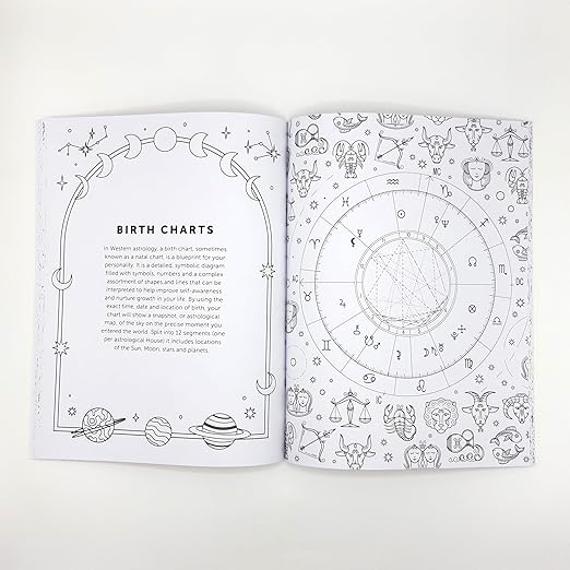 The Astrology Colouring Book