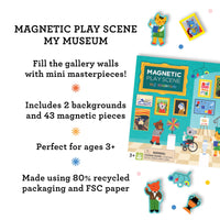 My Museum Magnetic Play Scene