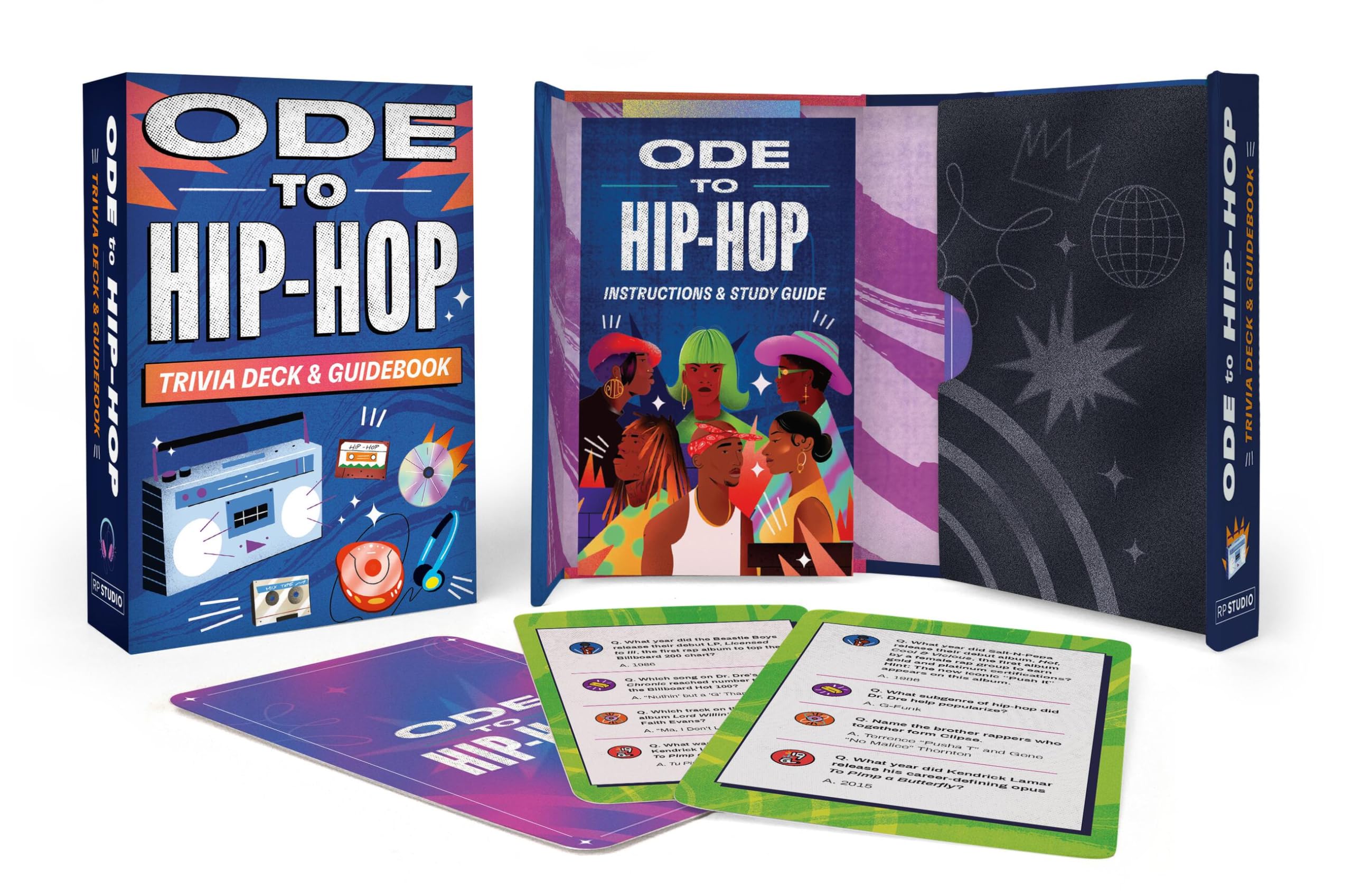 Ode to Hip-Hop Trivia Deck and Guidebook (RP Studio)