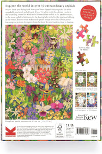 Around the World in 50 Orchids A 1000-piece jigsaw puzzle