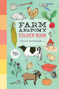 Farm Anatomy Sticker Book