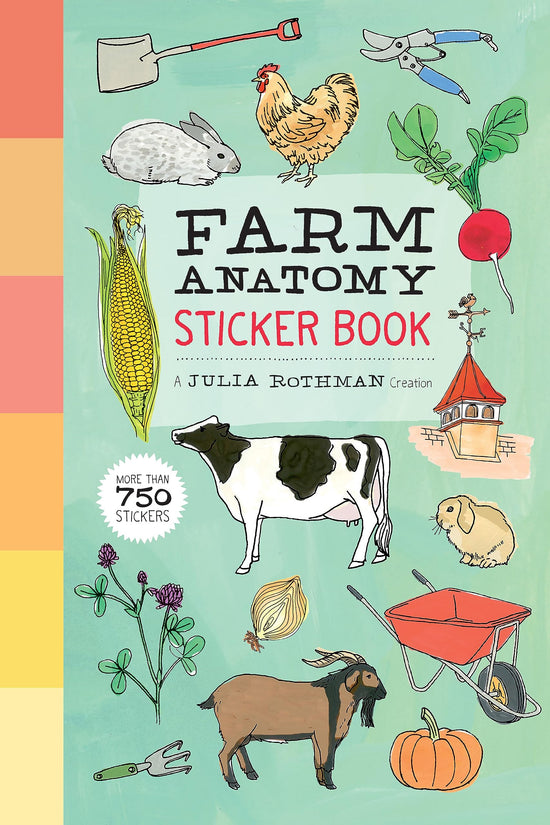 Farm Anatomy Sticker Book