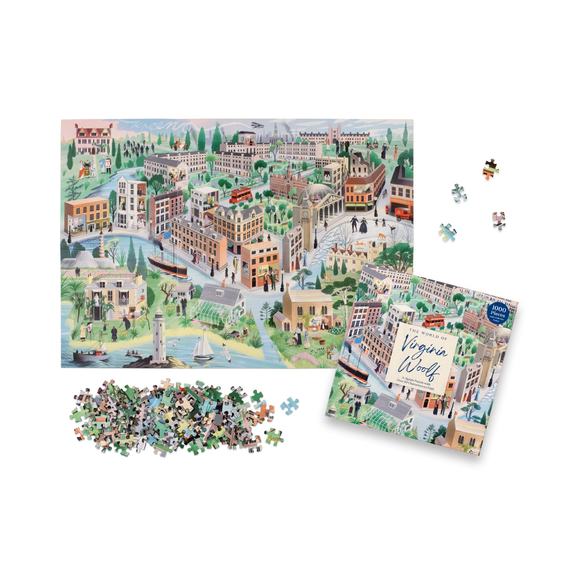 The World of Virginia Woolf: A 1000-Piece Jigsaw Puzzle